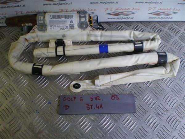 VW GOLF 6 (5V) L.09, STREŠNI AIRBAG, DESNI