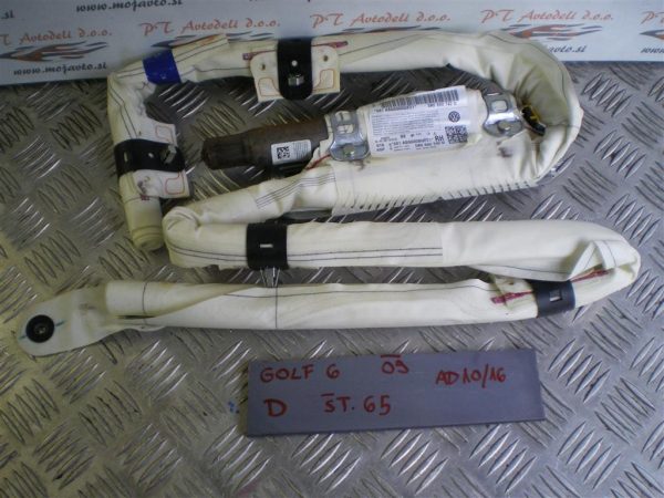 VW GOLF 6 L.09, STREŠNI AIRBAG, DESNI