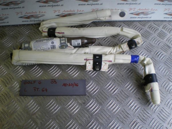 VW GOLF 6 L.09, STREŠNI AIRBAG, LEVI
