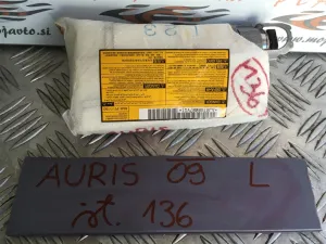 TOYOTA AURIS L.09, PREDNJI LEVI SEDEŽNI AIR BAG