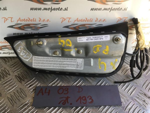 AUDI A4 L.03, PREDNJI DESNI SEDEŽNI AIR BAG - Image 2