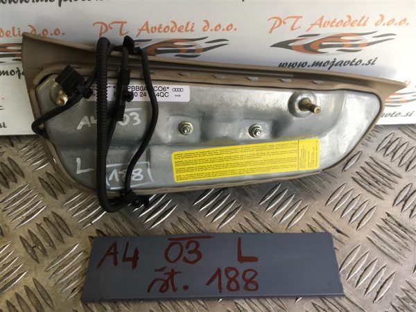 AUDI A4 L.03, PREDNJI LEVI SEDEŽNI AIR BAG, BEŽ - Image 2