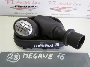 RENAULT MEGANE L.10, BUNKA PRESTAVNE ROČKE