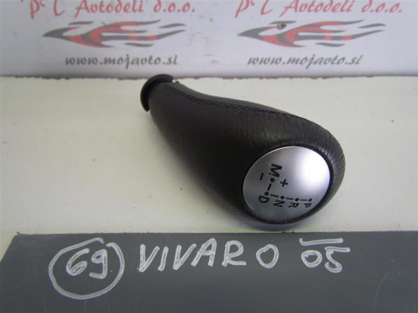 OPEL VIVARO L.05, BUNKA PRESTAVNE ROČKE