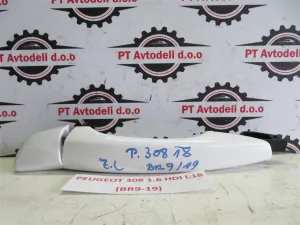 PEUGEOT 308 L.18, ZUNANJA KLJUKA VRAT, ZADNJA LEVA