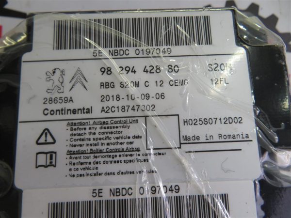 CITROEN C3 L.18, AIRBAG RAČUNALNIK - Image 2
