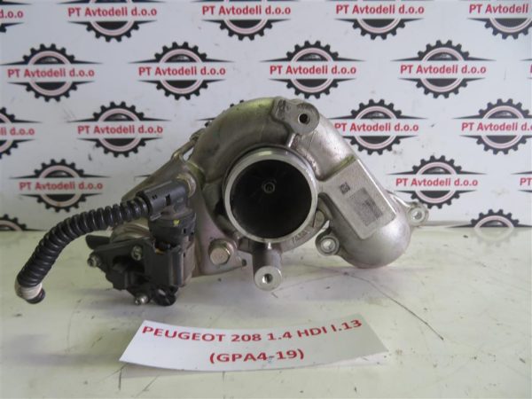 PEUGEOT 208 1.4 HDI L.13, TURBINA