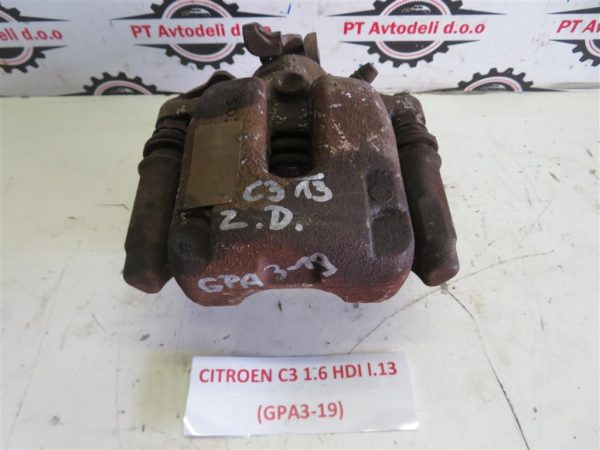 CITROEN C3 1.6 HDI L.13, ZAVORNA ČELJUST, ZADNJA DESNA - Image 2