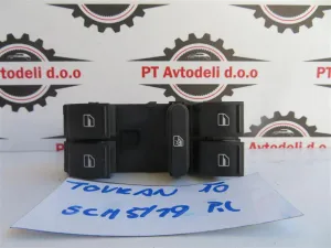 VW TOURAN L.10, STIKALA ZA DVIG STEKEL
