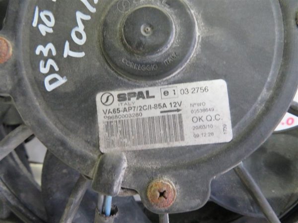 CITROEN DS3 1.6 T BEN. L.10, VENTILATOR INTERCOOLERJA - Image 2