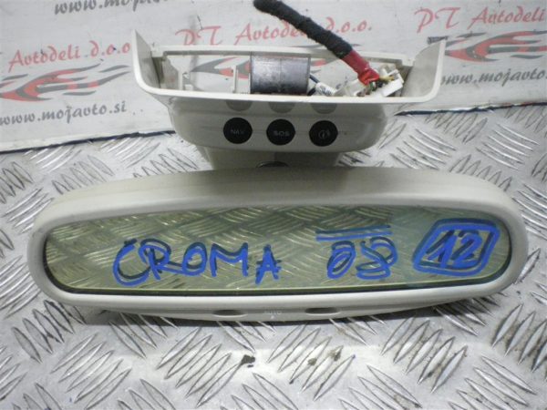FIAT CROMA L.08, NOTRANJE OGLEDALO