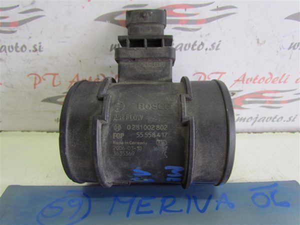 OPEL MERIVA 1.3 DTCI L.06, SENZOR PRETOKA ZRAKA