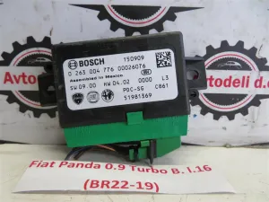 FIAT PANDA L.16, ELEKTRONIKA