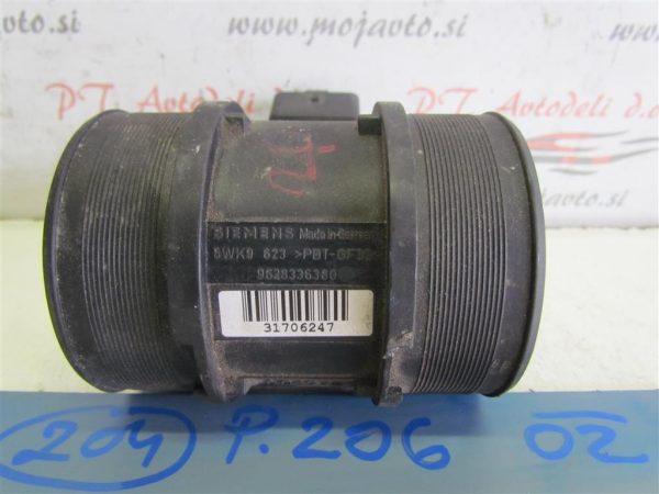 PEUGEOT 206 2.0 D L.02, SENZOR PRETOKA ZRAKA