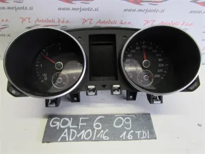 VW GOLF 6 L.09, ŠTEVEC