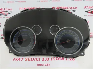 FIAT SEDICI 2.0 JTDM L.10, ŠTEVEC