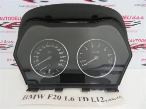 BMW F20 1.6 TD L.12, ŠTEVEC