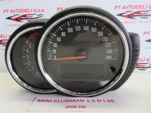 MINI CLUBMAN L.16, ŠTEVEC