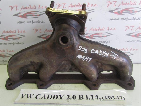 VW CADDY 2.0 BEN. L.14, IZPUŠNI KOLEKTOR
