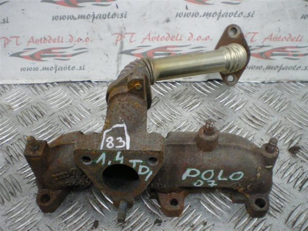 VW POLO L.07, IZPUŠNI KOLEKTOR