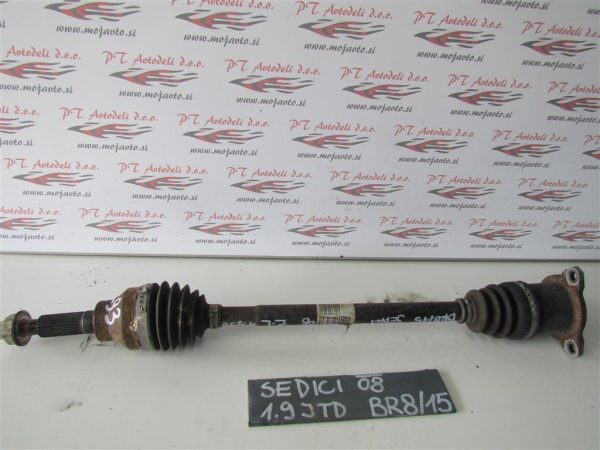 FIAT SEDICI 1.9 JTD L.08, POLOSOVINA, ZADNJA LEVA