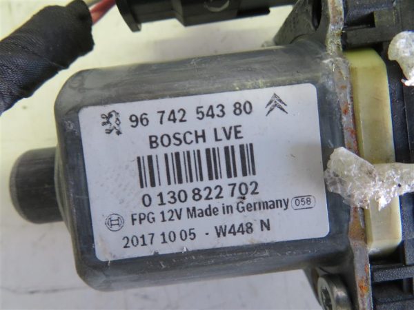 PEUGEOT 208 L.17, MOTORČEK ZA DVIG STEKLA, PREDNJI DESNI - Image 2