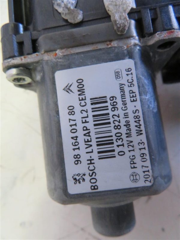 PEUGEOT 208 L.17, MOTORČEK ZA DVIG STEKLA, PREDNJI LEVI - Image 2