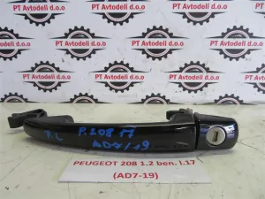PEUGEOT 208 L.17, ZUNANJA KLJUKA VRAT, PREDNJA LEVA