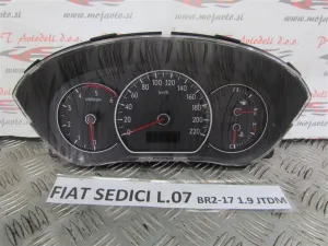 FIAT SEDICI 1.9 JTDM L.07, ŠTEVEC