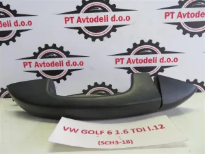 VW GOLF 6 L.12, ZUNANJA KLJUKA VRAT, ZADNJA LEVA