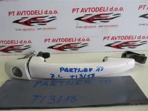 PEUGEOT PARTNER L.10, ZUNANJA KLJUKA VRAT, ZADNJA LEVA