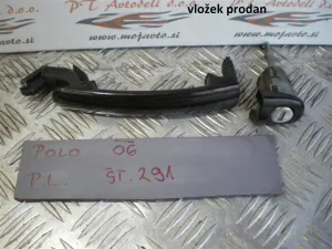 VW POLO L.06, ZUNANJA KLJUKA, PREDNJA LEVA
