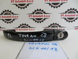 VW TOURAN L.08, ZUNANJA KLJUKA VRAT, PREDNJA LEVA