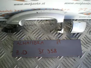 SEAT ALHAMBRA L.04, ZUNANJA KLJUKA, ZADNJA DESNA