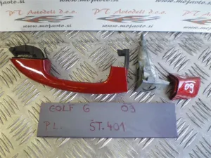 VW GOLF 6 L.09, ZUNANJA KLJUKA, PREDNJA LEVA