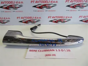MINI CLUBMAN L.16, ZUNANJA KLJUKA PRTLJAŽNIH VRAT, LEVA