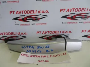 OPEL ASTRA SW 1.7 CDTI L.12, ZUNANJA KLJUKA VRAT, ZADNJA DESNA