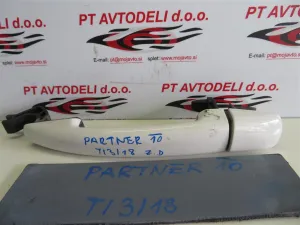 PEUGEOT PARTNER L.10, ZUNANJA KLJUKA VRAT, ZADNJA DESNA
