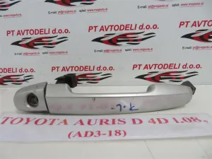 TOYOTA AURIS L.08, ZUNANJA KLJUKA VRAT, PREDNJA LEVA