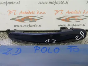 VW POLO L.10, ZUNANJA KLJUKA, ZADNJA DESNA