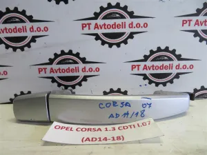 OPEL CORSA 1.3 CDTI L.07, ZUNANJA KLJUKA VRAT, PREDNJA DESNA