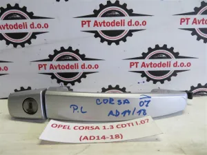 OPEL CORSA 1.3 CDTI L.07, ZUNANJA KLJUKA VRAT, PREDNJA LEVA