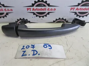 PEUGEOT 207 L.09, ZUNANJA KLJUKA VRAT, ZADNJA DESNA