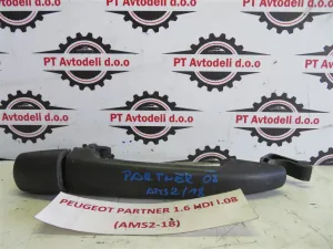 PEUGEOT PARTNER L.08, ZUNANJA KLJUKA VRAT, ZADNJA DESNA