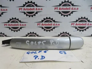 VW GOLF 5 L.05, ZUNANJA KLJUKA VRAT, PREDNJA DESNA