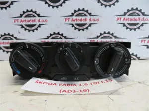 ŠKODA FABIA L.16, STIKALA ROČNE KLIME