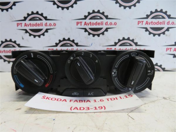 ŠKODA FABIA L.16, STIKALA ROČNE KLIME