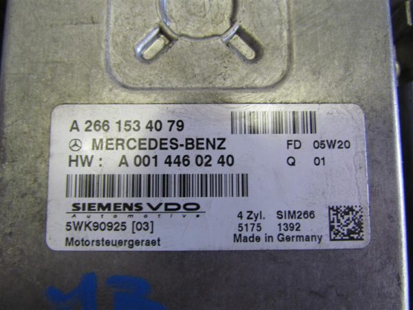 MERCEDES-BENZ A 170 BEN. L.08, MOTORNI RAČUNALNIK - Image 2