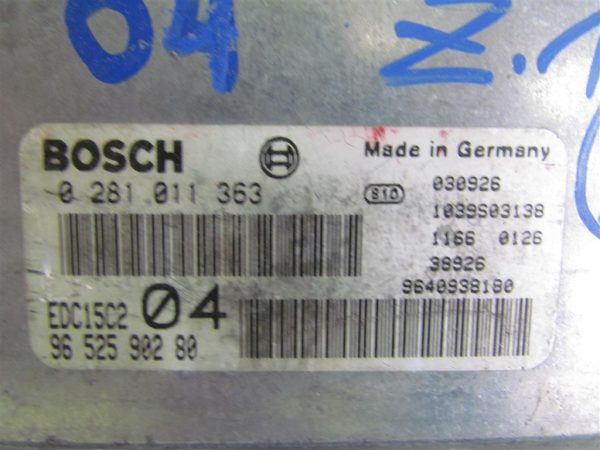PEUGEOT 807 2.2 HDI L.04, MOTORNI RAČUNALNIK - Image 2