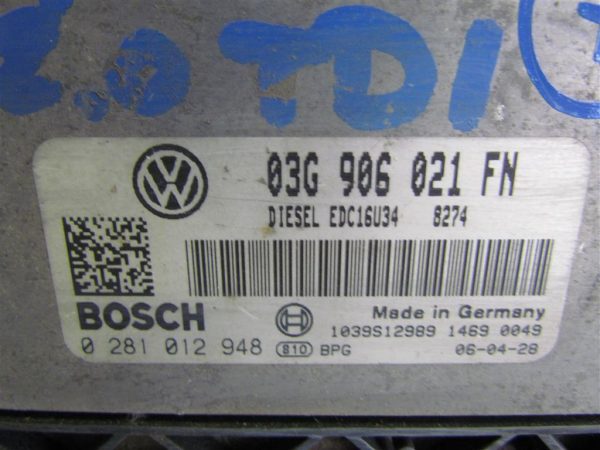 VW GOLF 5 2.0 TDI L.06, MOTORNI RAČUNALNIK - Image 2